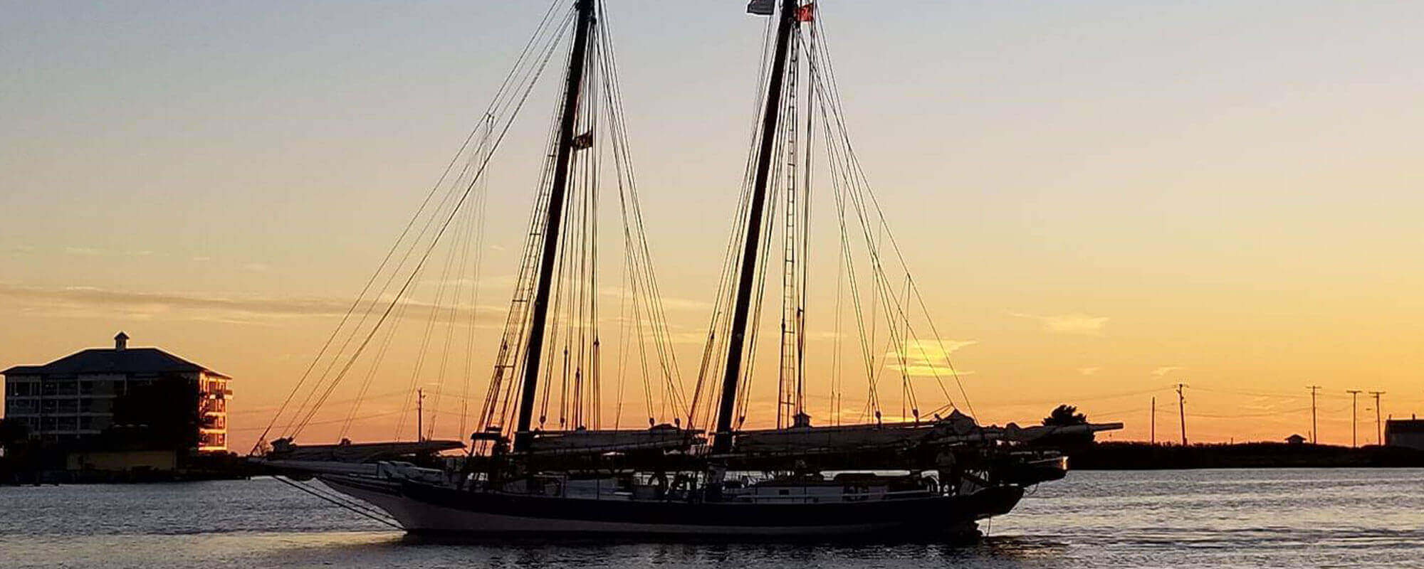 Sailboat in Marina at Somers Cove